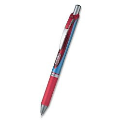 Pentel EnerGel  BLN75 - gelový roller - červený
