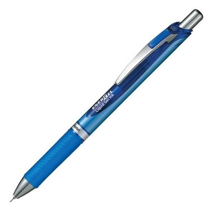 Gelový roller Pentel Energel - modrý, 0,5 mm