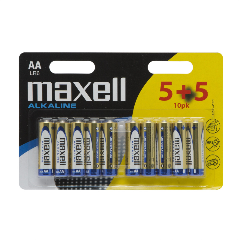Alkalická baterie LR6 10BP   ALK  10x AA (R6)