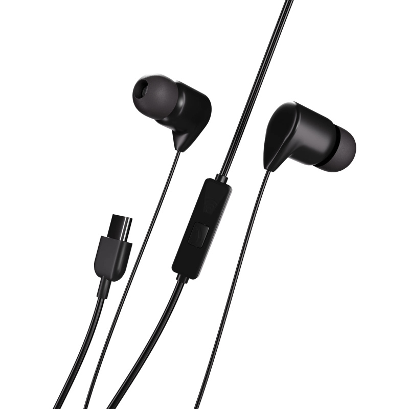 Sluchátka Maxell BASS 13 s USB-C konektorem černá