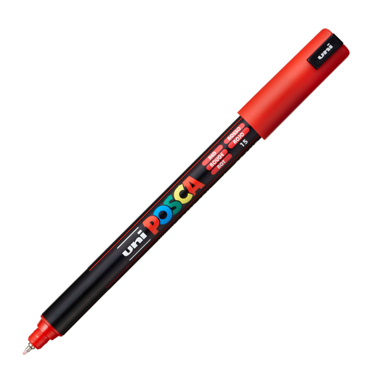 POSCA akrylový popisovač - červený 0,7 mm OFFICE LINE spol. s r.o.