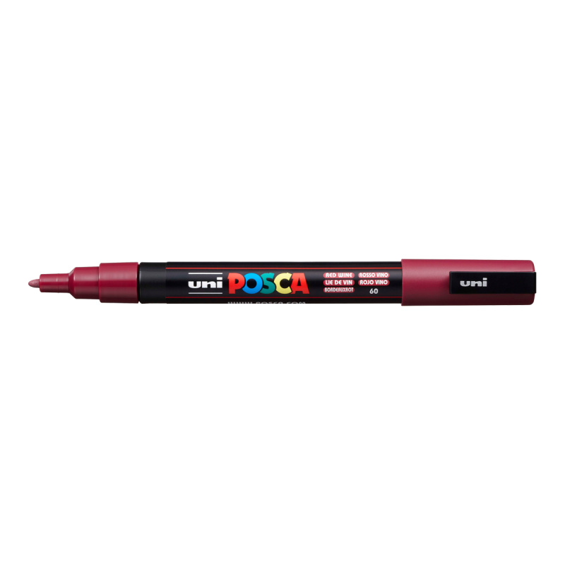 POSCA akrylový popisovač - bordó 0,9 - 1,3 mm OFFICE LINE spol. s r.o.