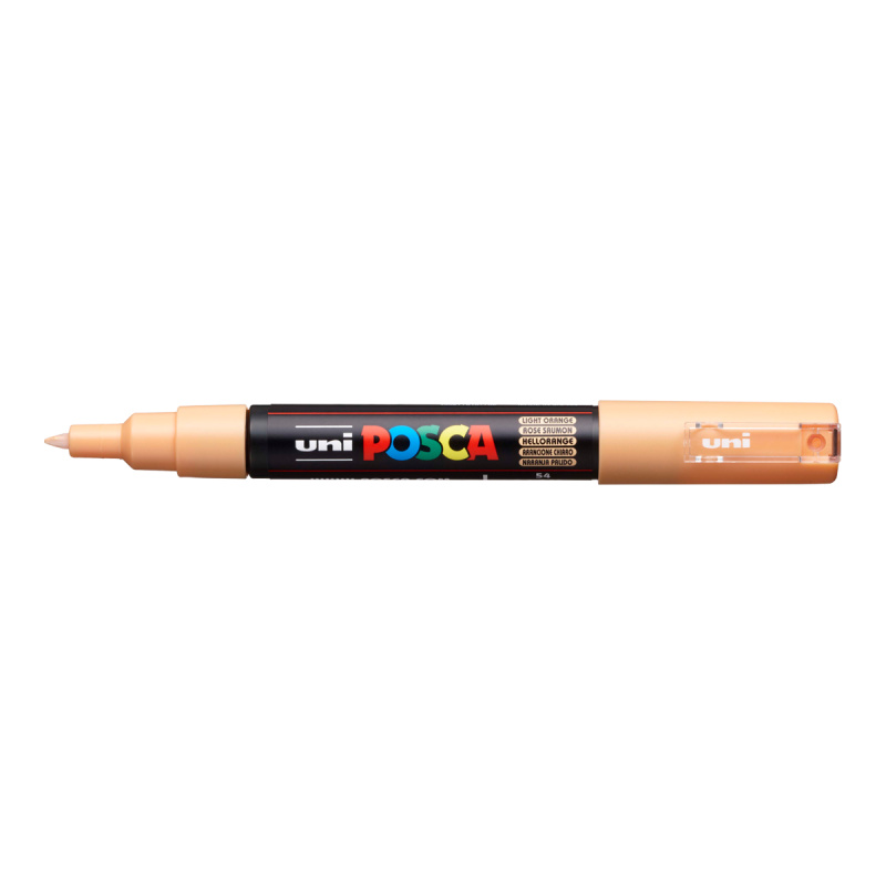 Akrylový popisovač POSCA, PC-1M, 0,7-1 mm, sv. oranžový