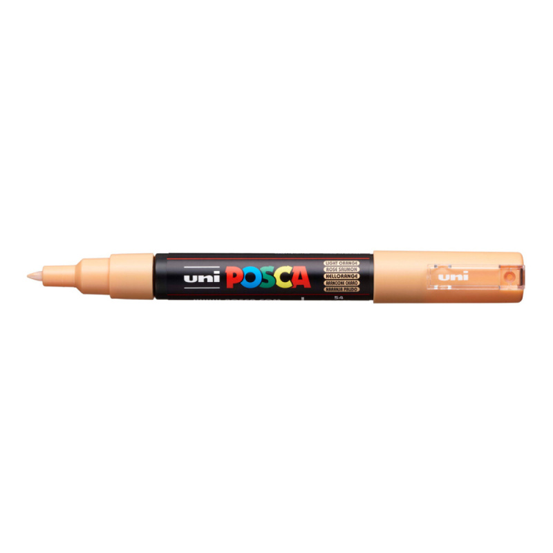 Akrylový popisovač POSCA, PC-1M, 0,7-1 mm, sv. oranžový