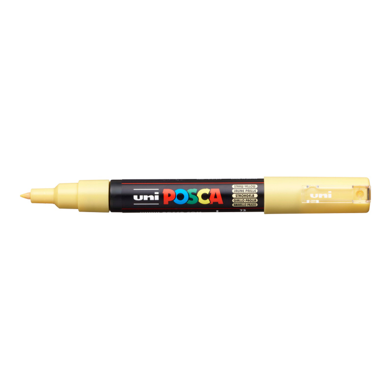 Posca Akrylový fix Posca PC-1M - VYBERTE ODSTÍN - Akrylový fix Posca PC-1M - žlutý slámový