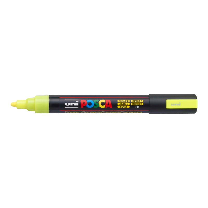 POSCA akrylový popisovač fluo žlutý 2,5 mm OFFICE LINE spol. s r.o.