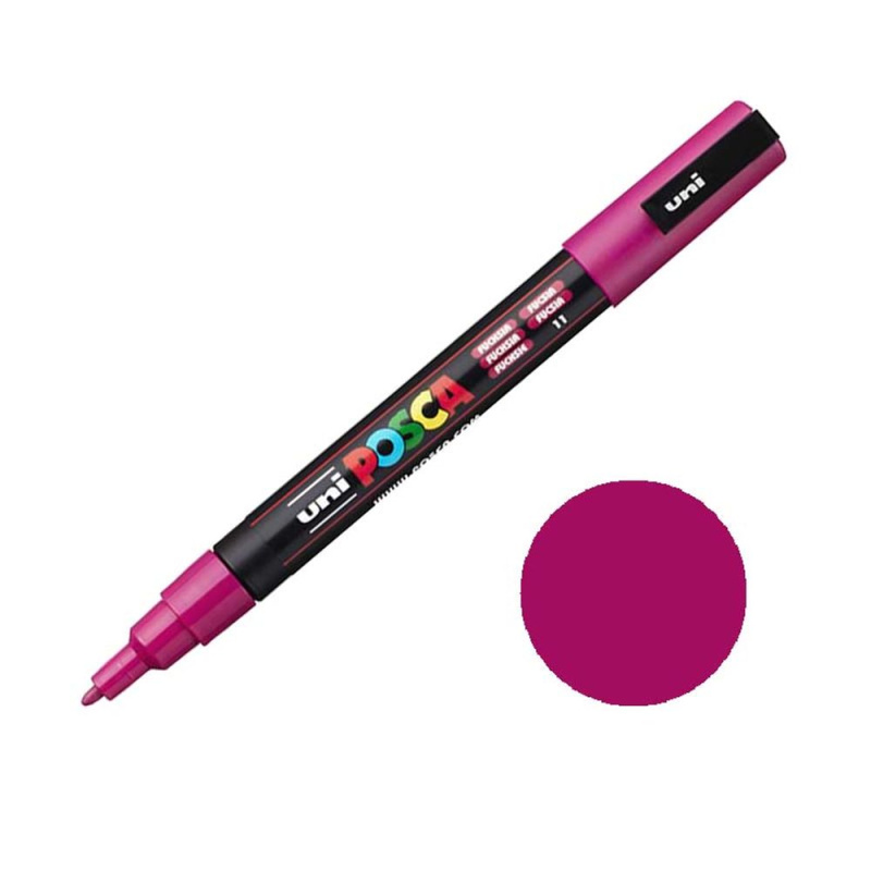 POSCA akrylový popisovač - fuchsiový 0,9 - 1,3 mm OFFICE LINE spol. s r.o.