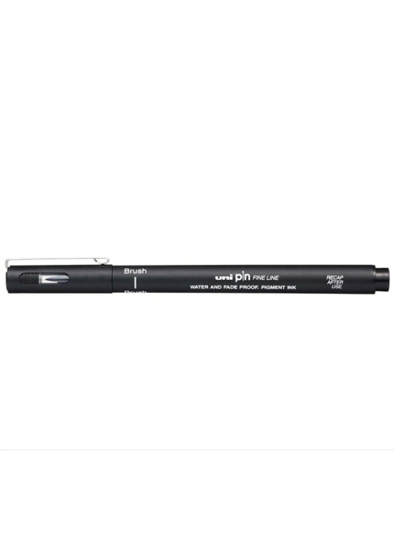Liner UNI PINBR-200 liner štětcový černý UNI