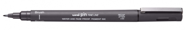 Liner UNI PINBR-200 liner štětcový tmavě šedý UNI