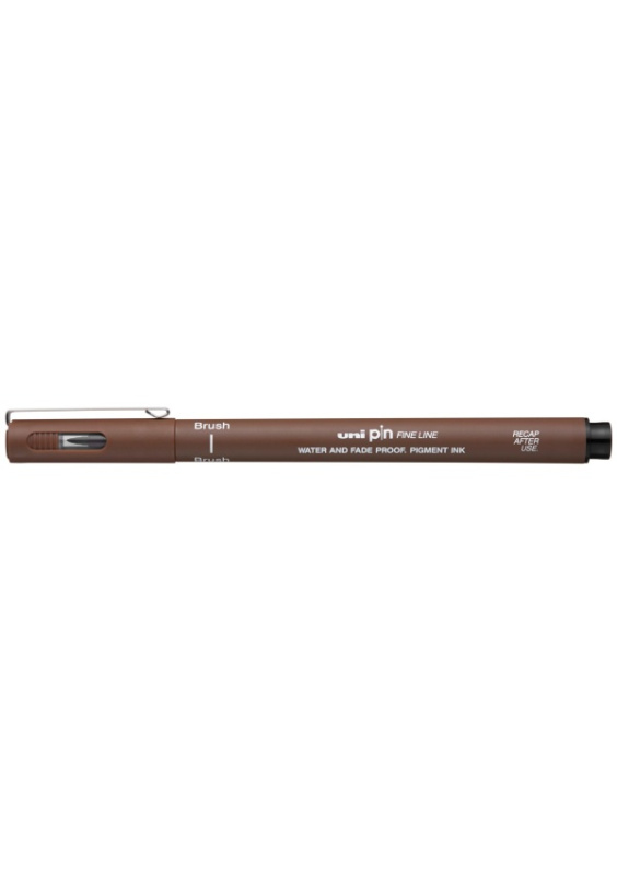 Liner UNI PINBR-200 liner štětcový sépie UNI