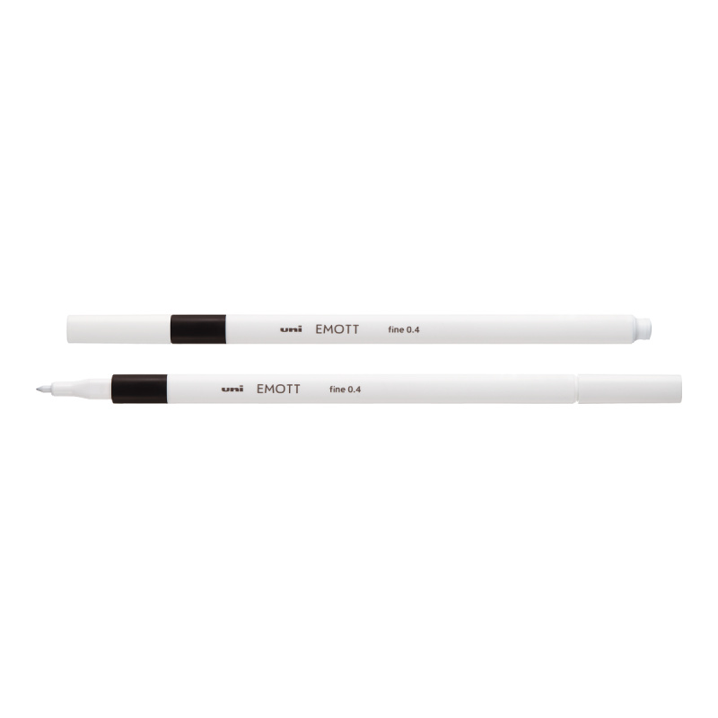 UNI EMOTT fine liner 0,4 mm - černý