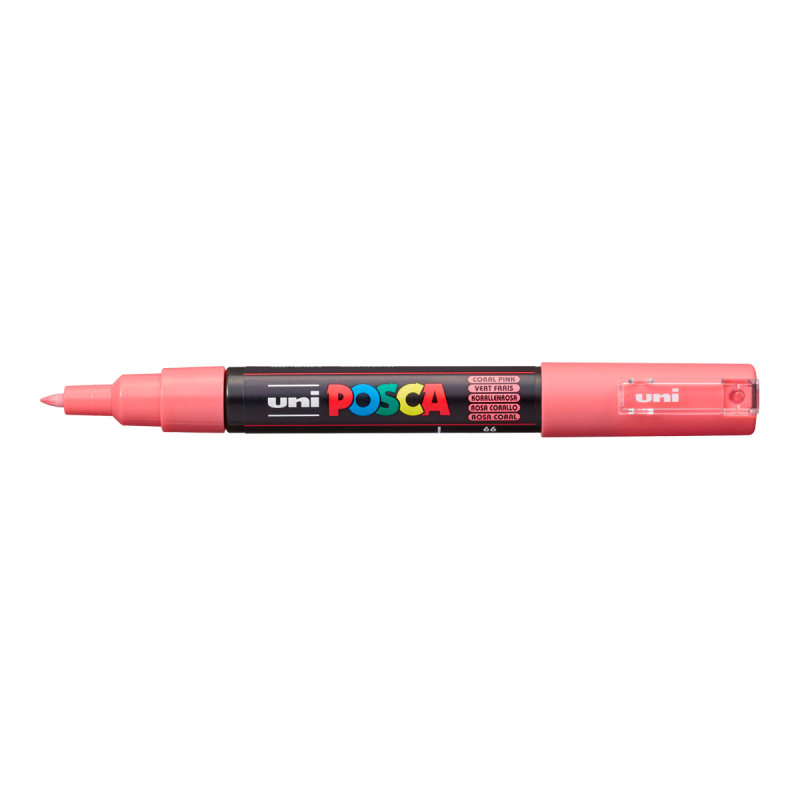 Posca akrylový popisovač PC-1M, 0,7 - 1 mm, korálově růžová