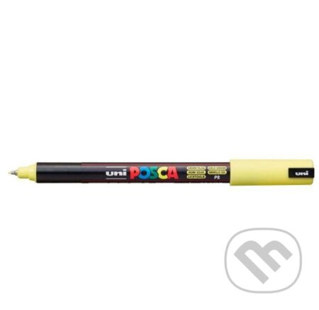 Posca akrylový popisovač PC-1MR, 0,7 mm, pastelově žlutá (ultra tenký hrot)