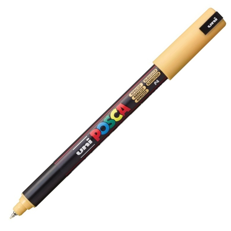 Posca akrylový popisovač PC-1MR, 0,7 mm, meruňková (ultra tenký hrot)