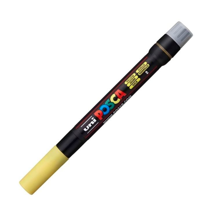 Posca štětcový popisovač - žlutý OFFICE LINE spol. s r.o.