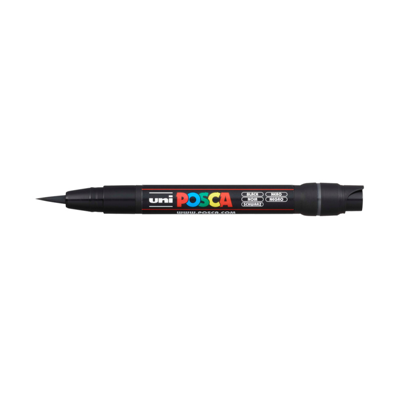 Posca štětcový popisovač - černý OFFICE LINE spol. s r.o.