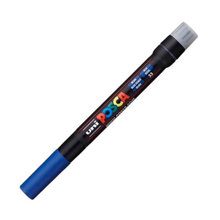 Posca štětcový popisovač - modrý OFFICE LINE spol. s r.o.