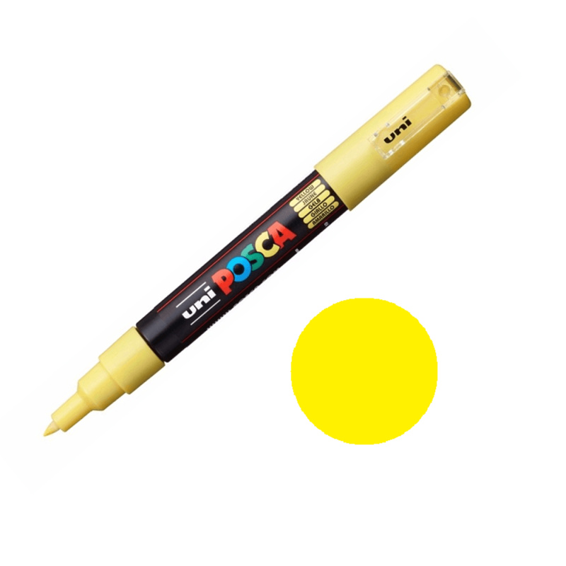 POSCA akrylový popisovač - žlutý 0,7 - 1mm OFFICE LINE spol. s r.o.
