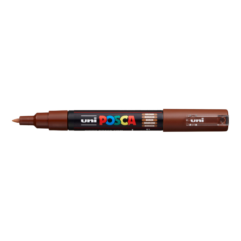 POSCA akrylový popisovač - hnědý 0,7 - 1 mm OFFICE LINE spol. s r.o.