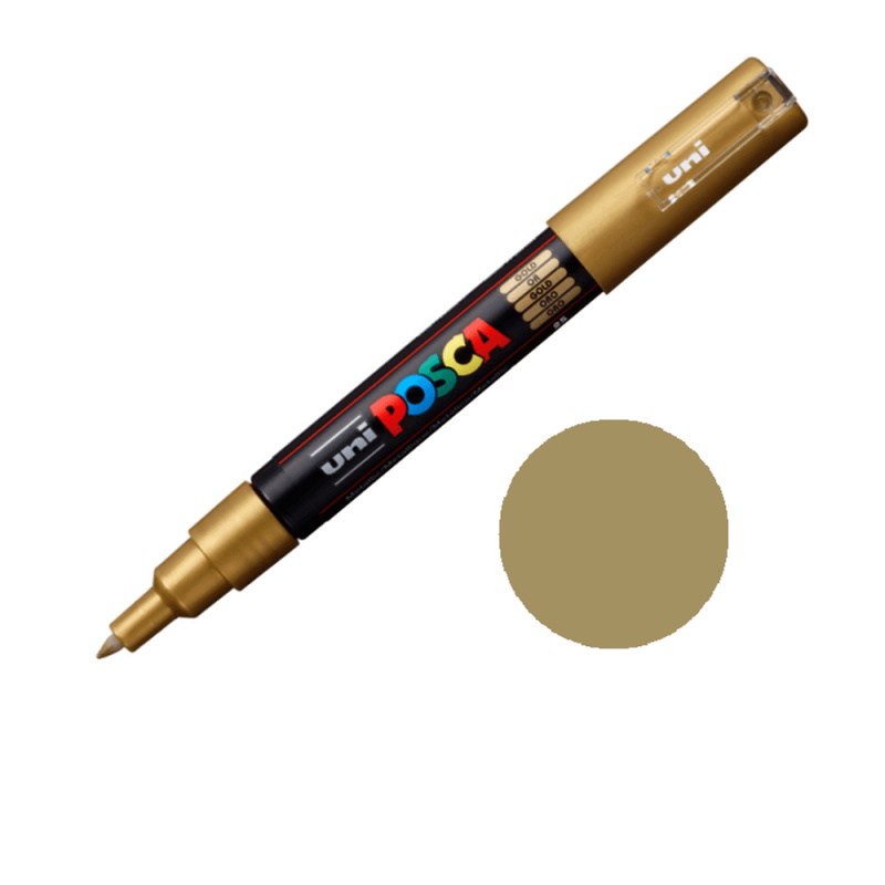 POSCA akrylový popisovač - zlatý 0,7 - 1mm OFFICE LINE spol. s r.o.