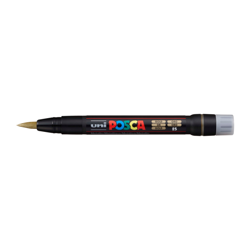 Posca štětcový popisovač - zlatý OFFICE LINE spol. s r.o.
