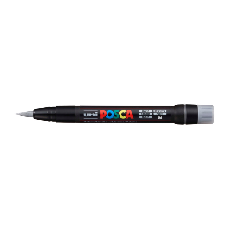 Posca štětcový popisovač - stříbrný OFFICE LINE spol. s r.o.