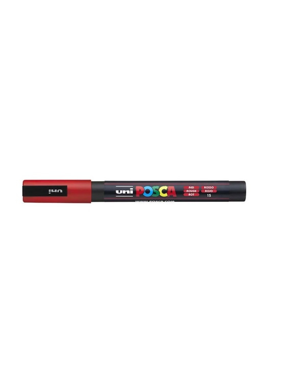 POSCA akrylový popisovač - červený 0,9 - 1,3 mm OFFICE LINE spol. s r.o.