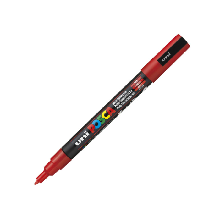 POSCA akrylový popisovač - červený 0,9 - 1,3 mm OFFICE LINE spol. s r.o.