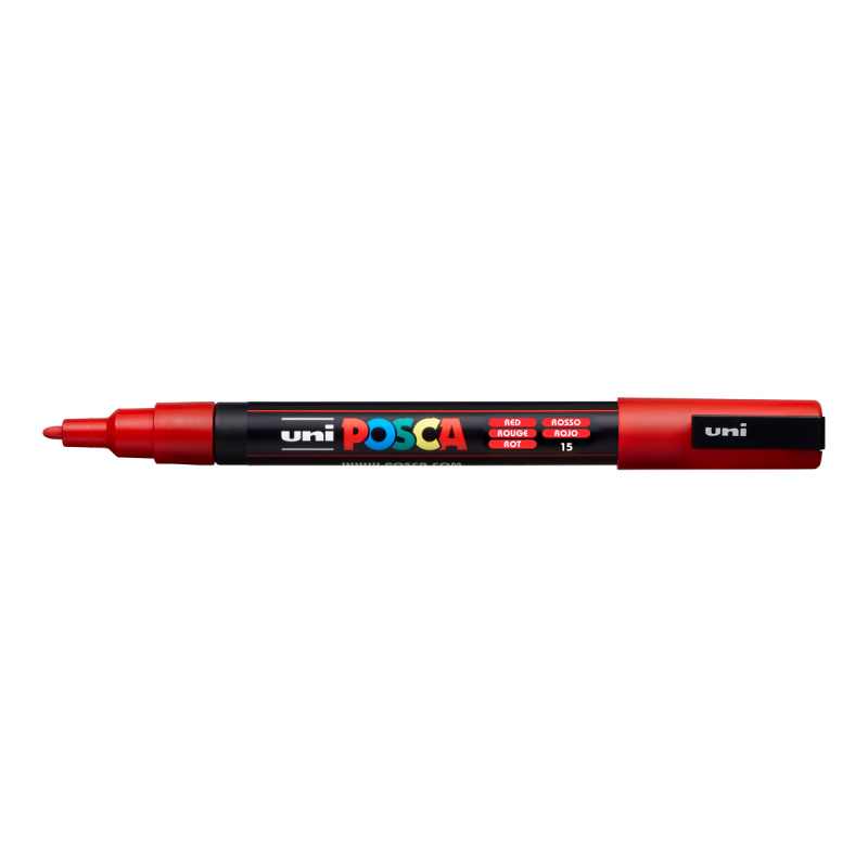 POSCA akrylový popisovač - červený 0,9 - 1,3 mm OFFICE LINE spol. s r.o.