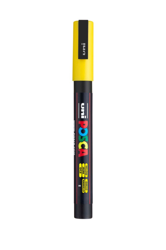 Posca Akrylový fix Posca PC-3M - VYBERTE ODSTÍN - Akrylový fix Posca PC-3M - žlutý