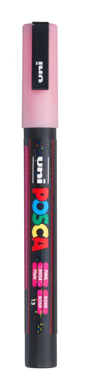 Posca Akrylový fix Posca PC-3M - VYBERTE ODSTÍN - Akrylový fix Posca PC-3M - růžový