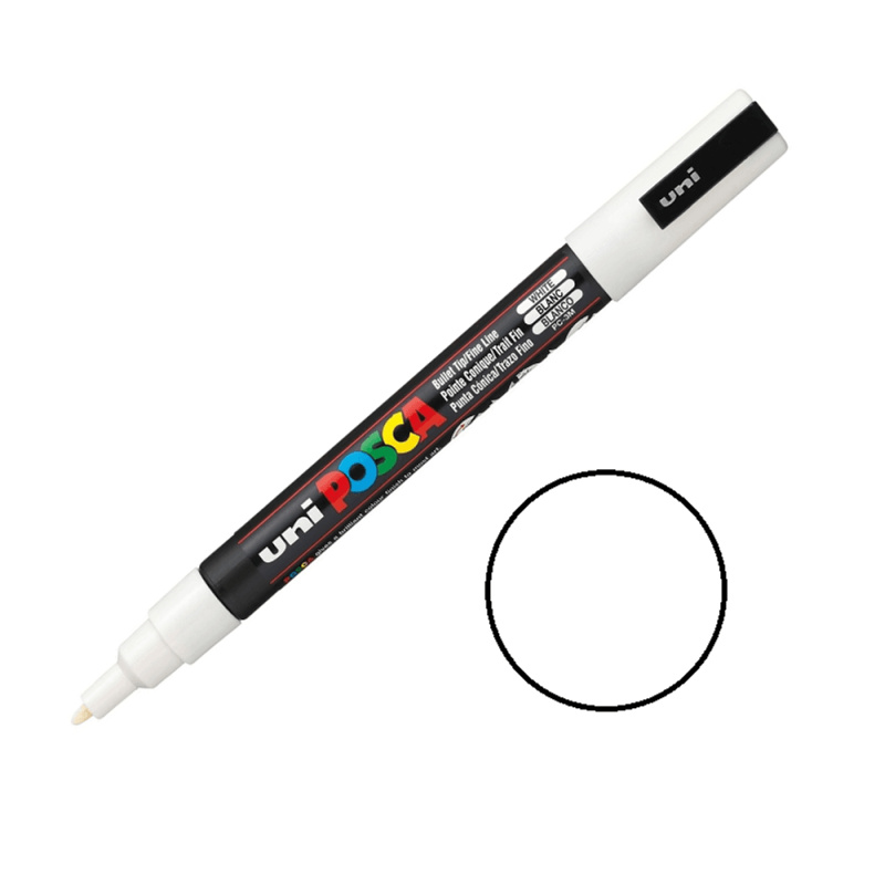 POSCA akrylový popisovač - bílý 0,9 - 1,3 mm OFFICE LINE spol. s r.o.