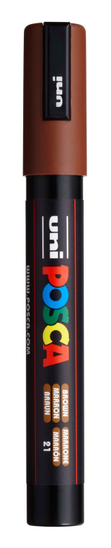 Posca Akrylový fix Posca PC-5M - VYBERTE ODSTÍN - Akrylový fix Posca PC-5M - hnědý