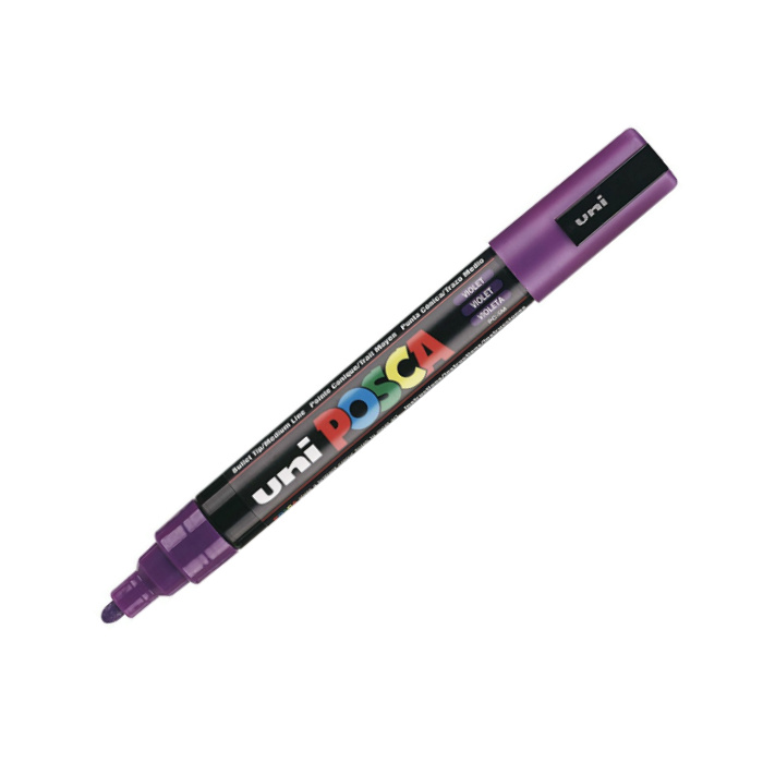 Posca Akrylový fix Posca PC-5M - VYBERTE ODSTÍN - Akrylový fix Posca PC-5M - fialový
