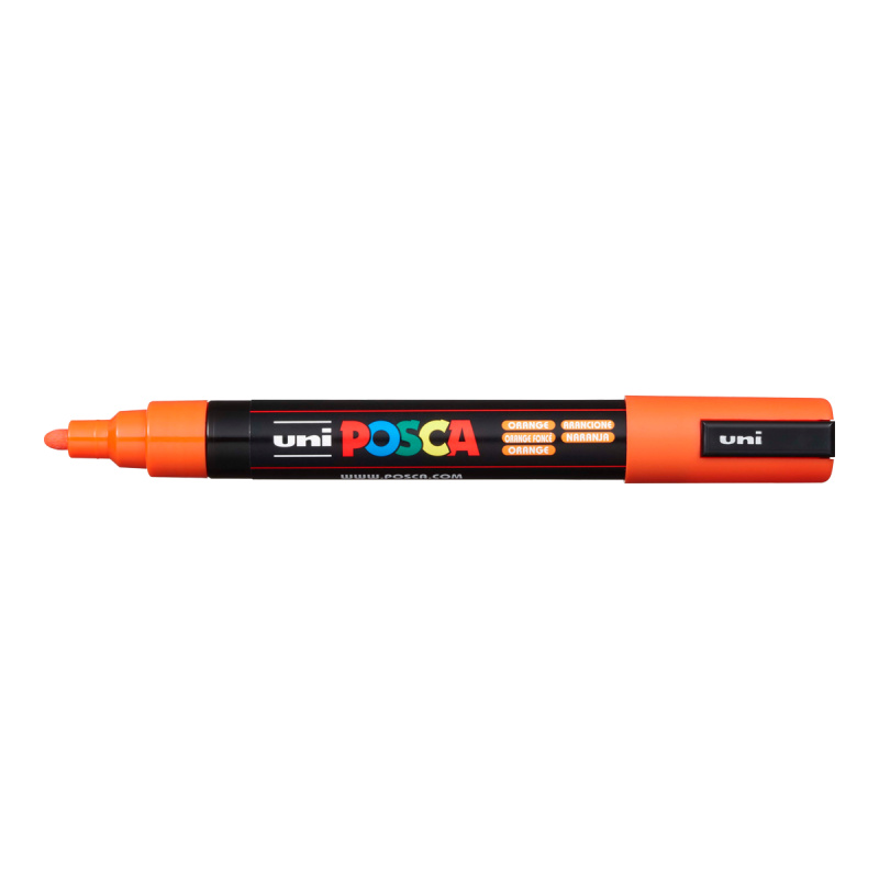 Akrylový popisovač POSCA, PC-5M, 2,5 mm, oranžový