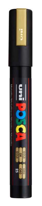 Posca Akrylový fix Posca PC-5M - VYBERTE ODSTÍN - Akrylový fix Posca PC-5M - zlatý
