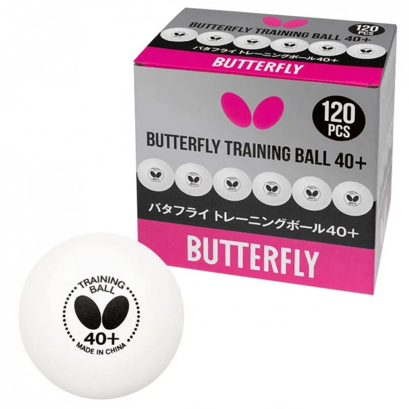 Butterfly míček na stolní tenis Easy ball 40+ 120 ks S317051 stolní tenis