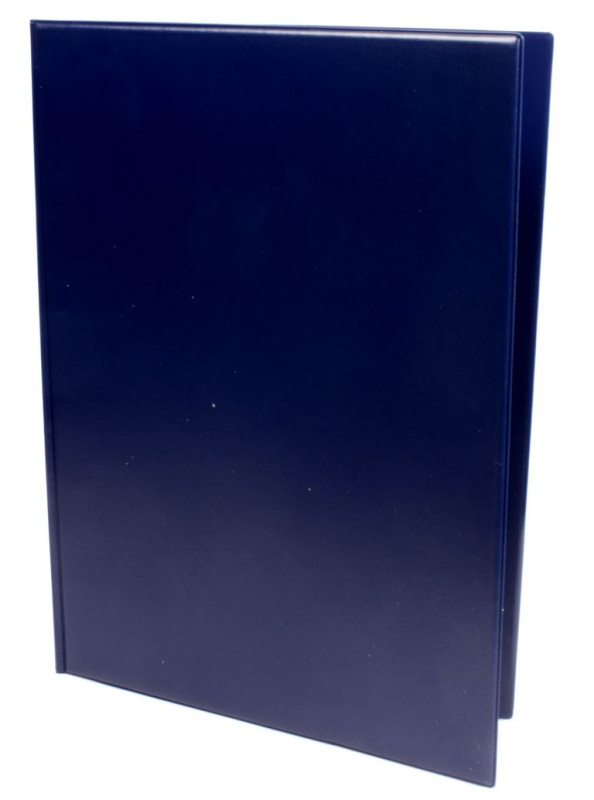 Desky na třídní knihy a výkazy - modré