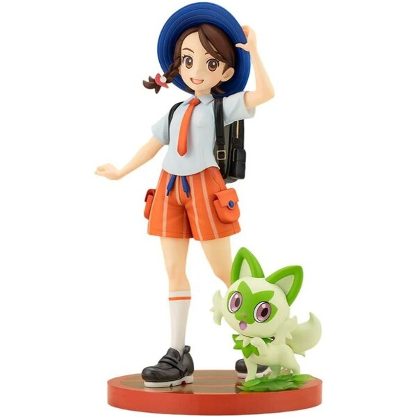 Pokémon ARTFXJ Statue 1/8 Juliana & Sprigatito 20 cm