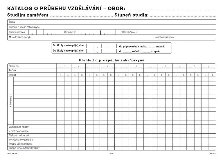 Katalog o průběhu vzdělávání pro ZUŠ - ŠVP