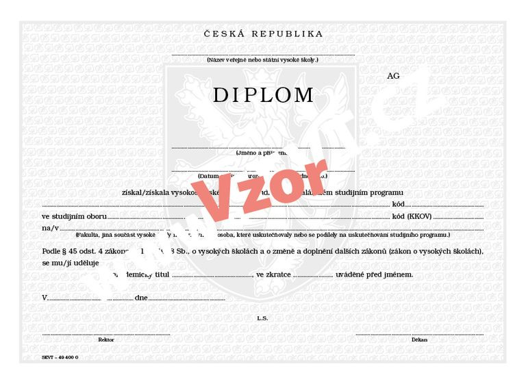 Diplom bakalářský