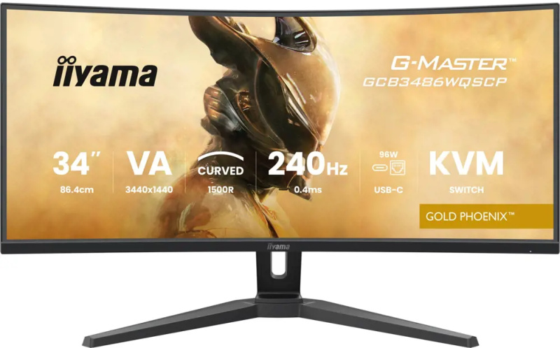 iiyama G-Master GoldPhoenix GCB3486WQSCP-B1 Černá