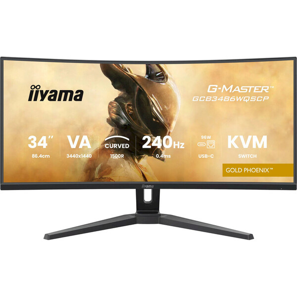 iiyama G-Master GoldPhoenix GCB3486WQSCP-B1 Černá