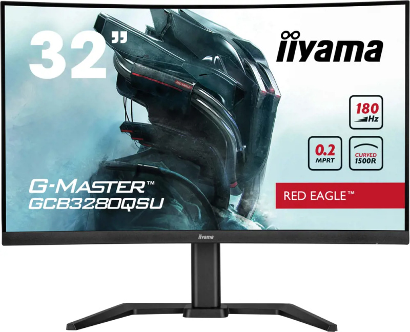 iiyama G-Master Red Eagle GCB3280QSU-B2
 Černá