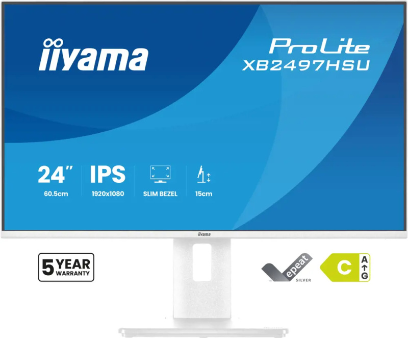 iiyama ProLite XB2497HSU-W1 Bílá