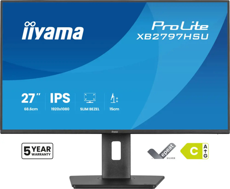 iiyama ProLite XB2797HSU-B1 Černá