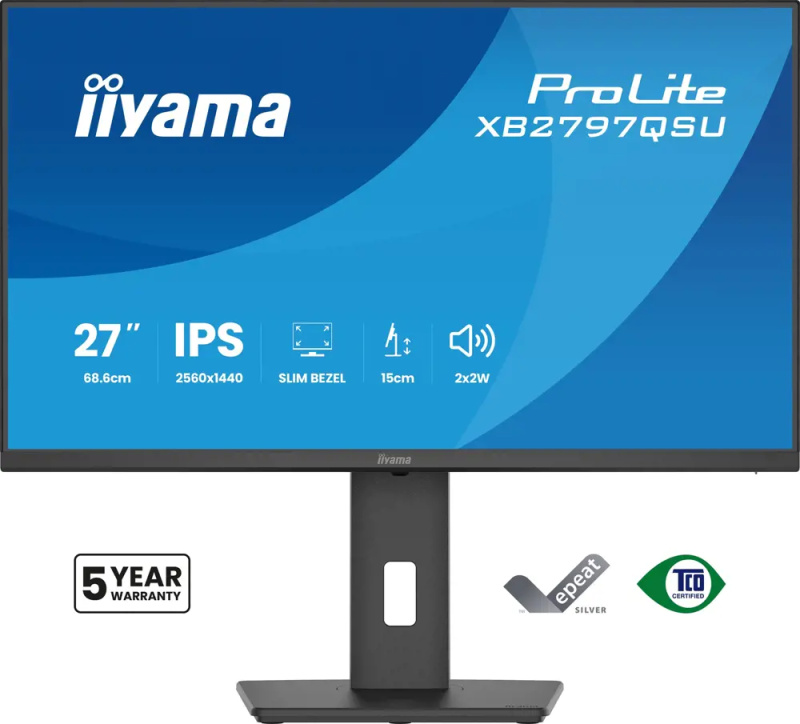iiyama ProLite XB2797QSU-B1 Černá