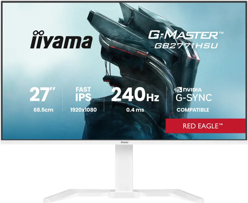 iiyama G-Master RedEagle GB2771HSU-W1 Bílá