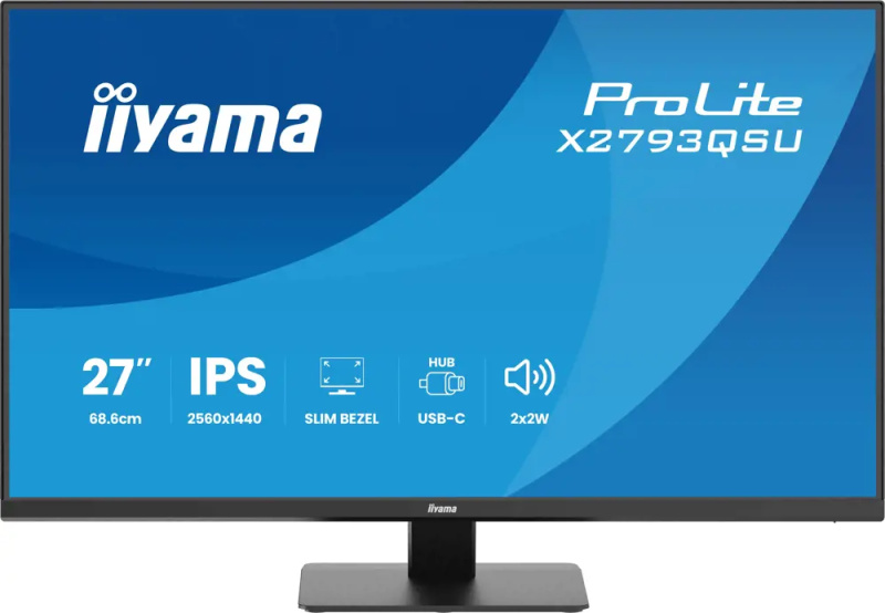 iiyama ProLite/X2793QSU-B1/27"/IPS/QHD/75Hz/1ms/Černá/3R