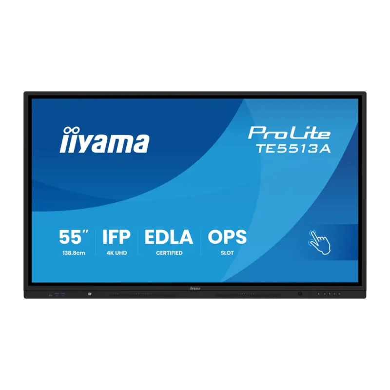 55" iiyama TE5513A-B3AG:IPS,4K,40P,EDLA